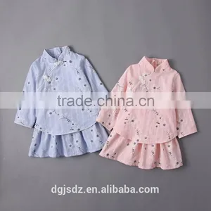 2017 Children Clothes Clothing Sets Baby Girl Boutique Clothing Sets thumbnail-1