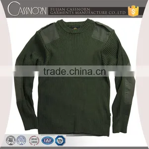 Wholesale Custom Washable Cotton Fashion Men Sweater With Crew Neck thumbnail-1