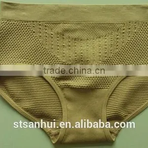 Stylish Design Women Seamless Panties High Waist Underwear thumbnail-1