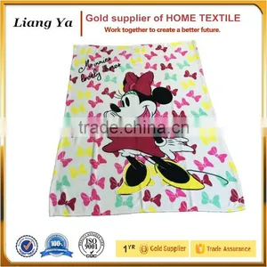 Wholesale High Quality Throw Printed Coral Fleece Blanket thumbnail-1