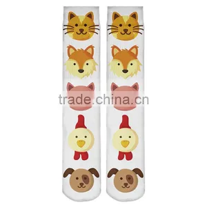 3D Digital Print Animals Sublimated Socks thumbnail-1