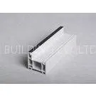 Co-extrusion PVC Window Profiles Glossy Surface , European Style thumbnail-1