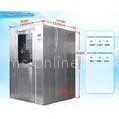Portable Stainless Steel Cleanroom Air Showers 1 Person 4PCs HEPA Filter For Electronic thumbnail-1