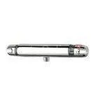 Two Hole Wall Mount Bath Shower Faucet / Contemporary Water Taps thumbnail-1