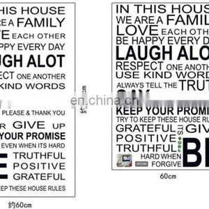 Cheap DIY English Letter Stickers Wall Refrigerator Window Stickers thumbnail-4