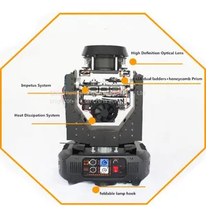 Wholesale Stage Lighting 240w Sharpy 8r Beam Moving Head Lights thumbnail-3