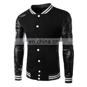 Custom Bomber Jackets-wholesale Nylon Bomber Jackets/trainer Jacket thumbnail-1