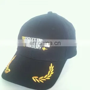 Wholesale Plain Embroidery Cotton 6 Panel Custom Baseball Cap thumbnail-1