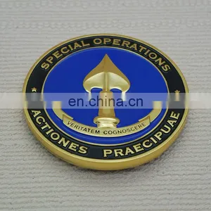 High Quality Metal Gold Replica Coin With Soft Enamel thumbnail-1
