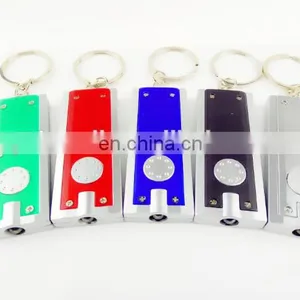 Promotional Gift LED Light Keychain, Creative Design Moulticolor Keychain, Factory Wholesale Plastic Keychain thumbnail-3