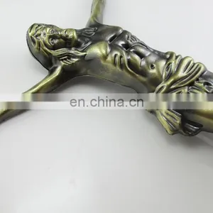 9 Inch St. Benedict Jesus Corpus for Wall Crucifix Cross thumbnail-3