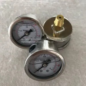 Industrial Small Dial 40mm Back Connection Pressure Gauge thumbnail-2