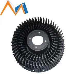 Customized Stacked Fin Stamping Extruded Aluminum LED Heat Sink Radiator thumbnail-3