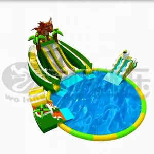 Inflatable Pool Slides, Inflatable Swimming Pool Slide for Inground Pools thumbnail-1