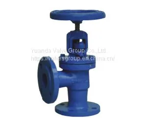 Cast Iron Globe Valve DIN Angle Type Globe Valve thumbnail-1
