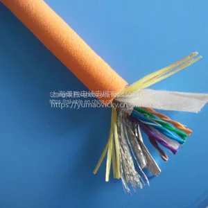 Anti-seawate / Acid-base Yellow & Blue Sheath Flexible Rov Cable thumbnail-1