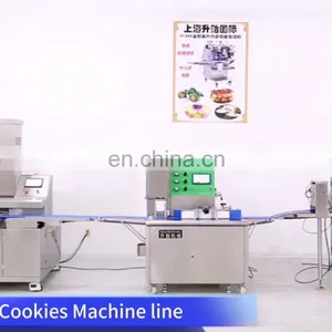 SY-810 Automatic Encrusting and Forming Machine for Making Biscuits thumbnail-1