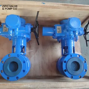 API6D Remote Automatic Electric or Motor Operated Control Trunnion Mounted Ball Valve thumbnail-5
