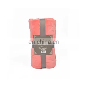 Stars Printed Red Coral Fleece Blankets Air-Conditioned Lively Office Nap Cover Fleece Blanket/Throw thumbnail-2