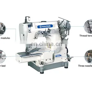 MC 600-01 HIGH-SPEED CYLINDER-BED INERLOCK SEWING MACHINE thumbnail-2