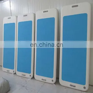 Water Pool Floating Inflatable Aqua Yoga Mat Air Track Fitness Gym Mat On Water thumbnail-3