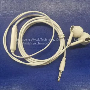 OEM/ODM Wired Earphone Handsfree Mic Headphone In-ear Headset Water Proof Earbugs Noise Cancelling Ear Pieces thumbnail-1