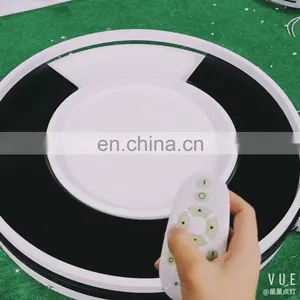 Black and White Simple LED Ceiling Lighting thumbnail-1