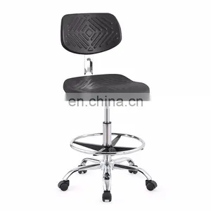 School Computer Lab Furniture Used Adjustable PU Lab Chair Esd Chairs Stools thumbnail-4