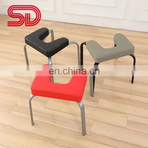 Stool Prop Inverted Machine Workout Device Yoga Chair Exercise Fitness Foldable Bench thumbnail-5