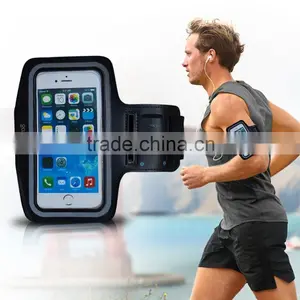 IPhone6 6S PLUS Armband: Water Resistant + Sweat Proof + Key Holder + ID / Credit Card / Money Holder thumbnail-1