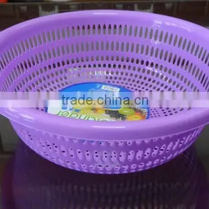 Plastic Vegetable Fruit Colander With Sieve in Kitchen thumbnail-1