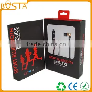 Comfortable Fit Stable Newest Sweatproof Bluetooth Headphones With Soft Hook thumbnail-3
