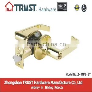 6431PB-ET:TRUST ANSI Grade 3 Tubular Zinc Alloy Lever Lock thumbnail-1