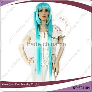 2014 Hot Sell Long Straight Cosplay Wig thumbnail-1