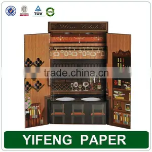 Sale! High Quality Luxury Foldable Cardboard Paper Wine Box for Single Chanpagne Bottle Packaging in China Manufacturer thumbnail-4