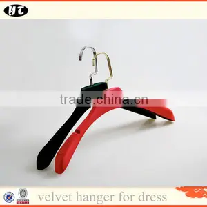 LYB-0429 High-end Personalized Velvet Hanger for Dress thumbnail-1