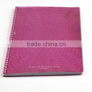 2014 Plain Spiral Notebook With Palstic Cover thumbnail-1