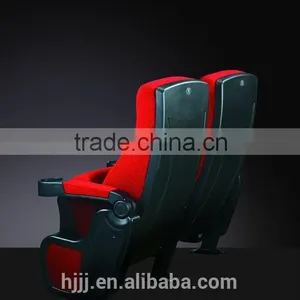 Luxury Theater Cinema Seat,plastic Shell Movie Chair With Movable Seat HJ815B thumbnail-3