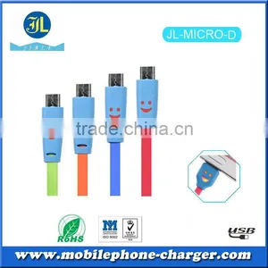 Colorful Micro Usb Data Cable Electronic Product Sale Smartphone Cable Connector Used Mobile Phone thumbnail-2
