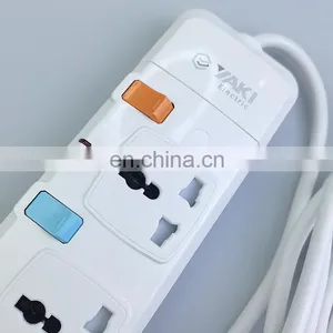Yaki Copper Accessories Electrical Products Independent Switch ABS Flame Retardant Blister Packaging Extension Socket thumbnail-2