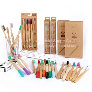 Wholesale Custom Natural Bamboo Toothbrush thumbnail-1