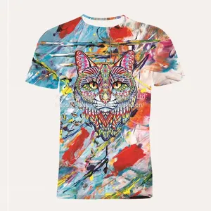 Custom High Quality Mens Oversized T Shirt Printing Logo Blank Plus Size Streetwear T-shirt for Unisex thumbnail-1