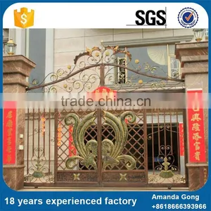 Wholesale Prices Wrought Iron Gates Designs For Homes thumbnail-4