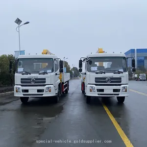 The 5-ton On-board Crane Adopts Dongfeng 4 * 2 Chassis thumbnail-1