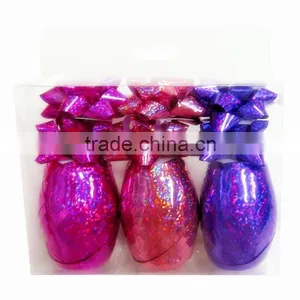 Holographic Gift Ribbon Bow and Balloon Ribbon for Gift Wrapping and Party Decoration thumbnail-3