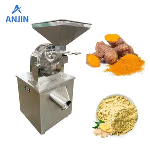 Automatic Ginger Powder Grinding Machine Vegetable Powder Pulverizer Turmeric Powder Mill Grinder Powder Making Machine thumbnail-1