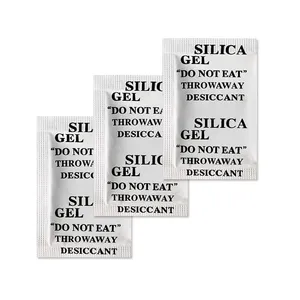 Silica Gel Desiccant Small Bags 2g Beads Packet Water Absorbing Moisture Proof thumbnail-1