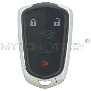 FCC HYQ2EB 433mhz Smart Key 3 Button HYQ2AB 315mhz ID46 Chip for Cadillac CTS 2014 2015 PN: 13580797 thumbnail-1