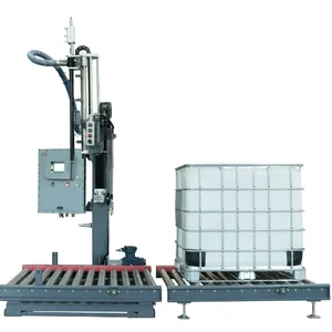 Large-Capacity 200L IBC Rocker Arm Chemical Liquid Filling Machine With Stainless Steel Construction for Lubricating Oil thumbnail-4