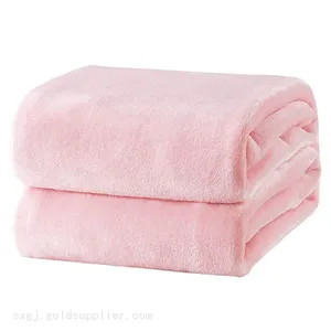 Flannel Fleece Jacquard Bed Fleece Blanket – Premium Double-Sided Luxury With Intricate Jacquard Weaving for Unmatched Bedroom Elegance thumbnail-1